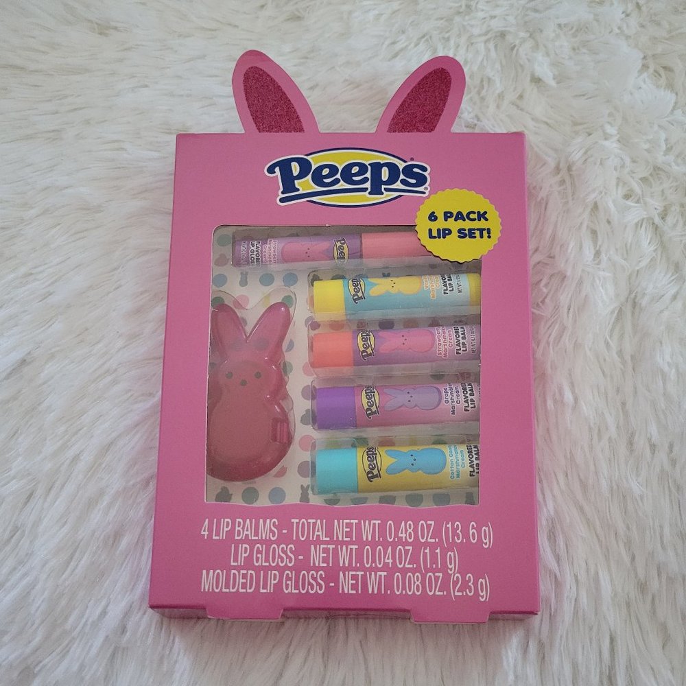 Peeps 6 Pack Lip Set